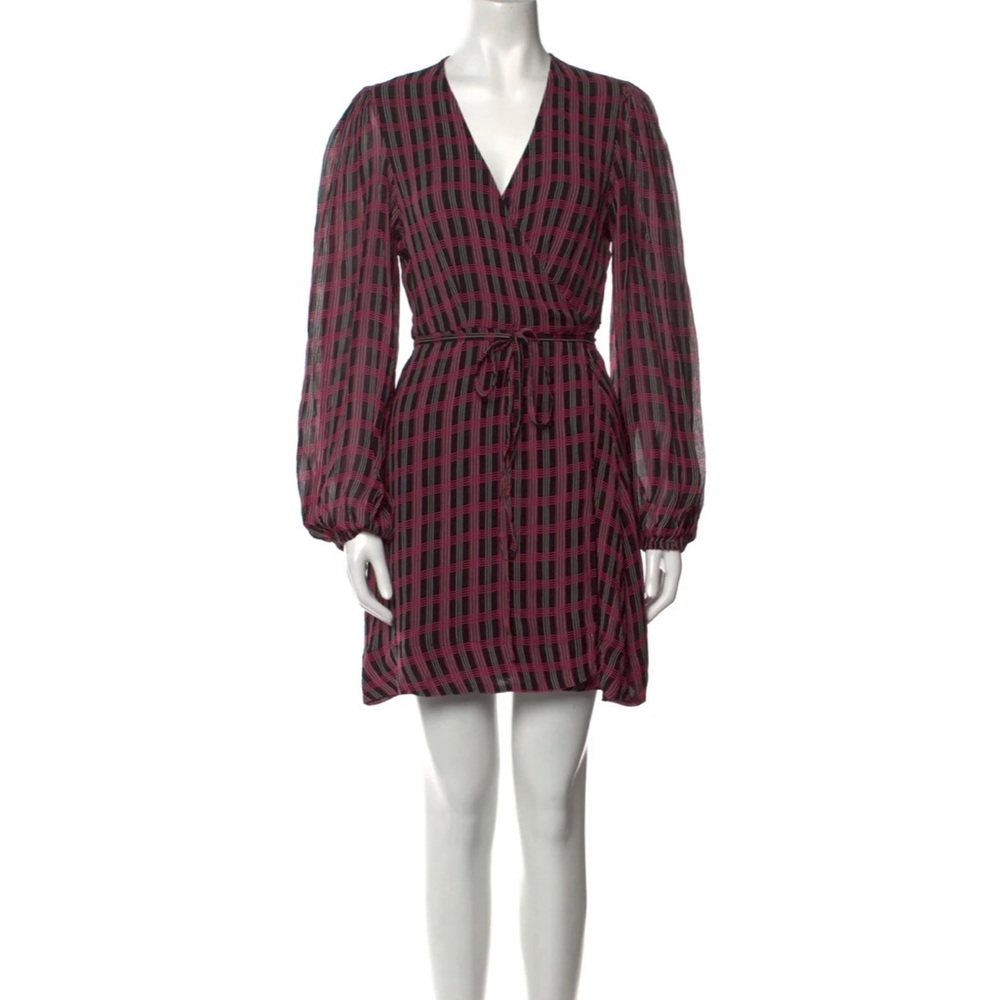 Ganni Printed Georgette Dress Size 40/US 8
